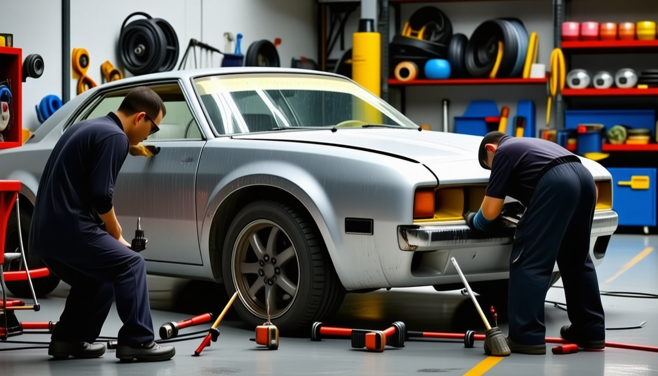 découvrez les techniques incontournables de redressage pour réparer une carrosserie enfoncée et redonner à votre véhicule son aspect d'origine.