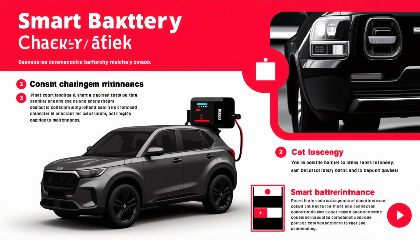 découvrez le chargeur de batterie intelligent, l'outil essentiel pour maintenir la performance et la longévité de votre voiture ou moto. idéal pour les passionnés d'automobile et motocyclisme.