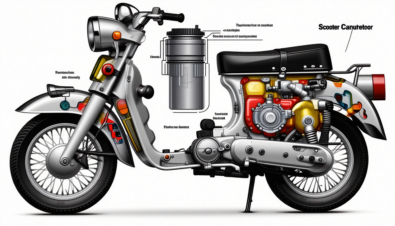 découvrez pourquoi le gicleur est essentiel pour l'entretien du carburateur de votre scooter et comment il améliore les performances et la durabilité de votre moteur.