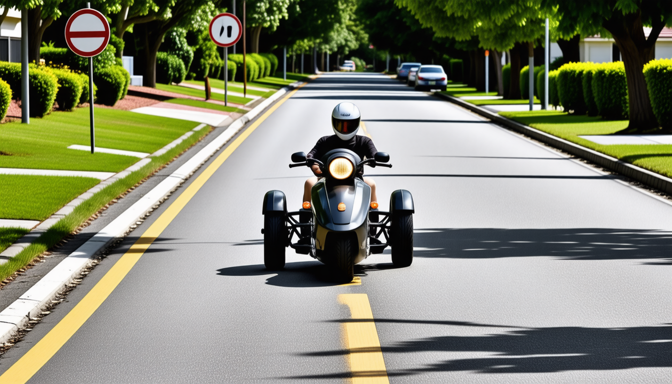 découvrez si un permis spécial est nécessaire pour conduire un trois-roues et quelles sont les réglementations en vigueur pour piloter ce type de véhicule en toute sécurité.