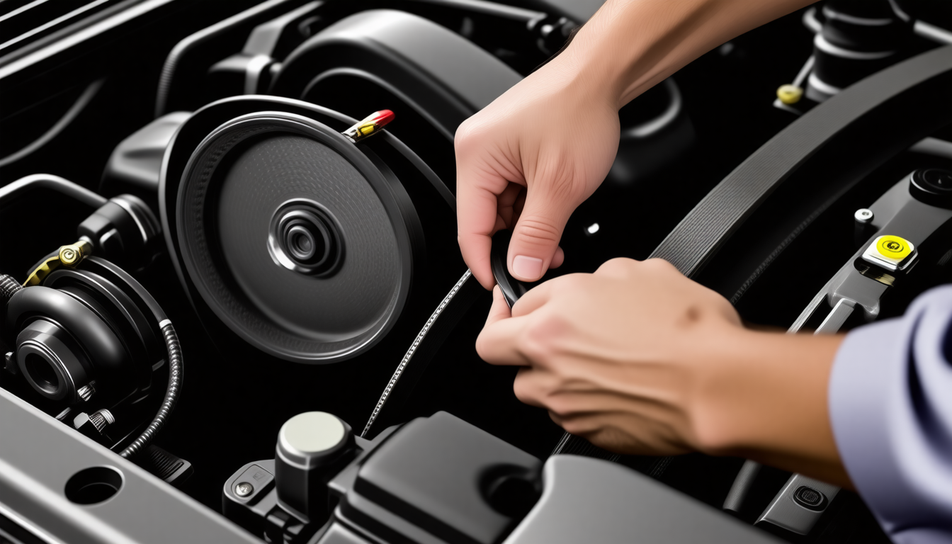 apprenez à inspecter facilement et à moindre coût les courroies d'accessoires de votre véhicule pour assurer son bon fonctionnement et éviter les pannes.