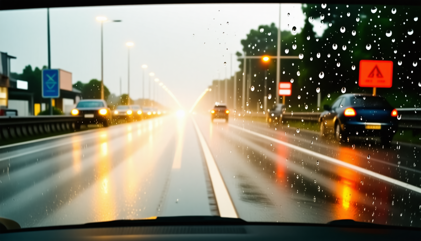 apprenez à maîtriser la conduite sous la pluie lors de votre examen de permis en découvrant les principaux pièges à éviter pour assurer votre sécurité et réussir votre épreuve.