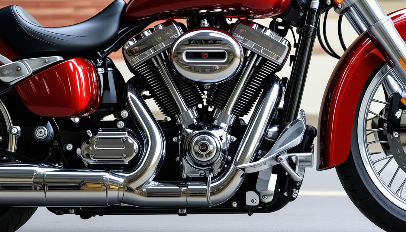 découvrez l'architecture v-twin, élément emblématique qui définit le caractère unique et la puissance des motos harley-davidson.