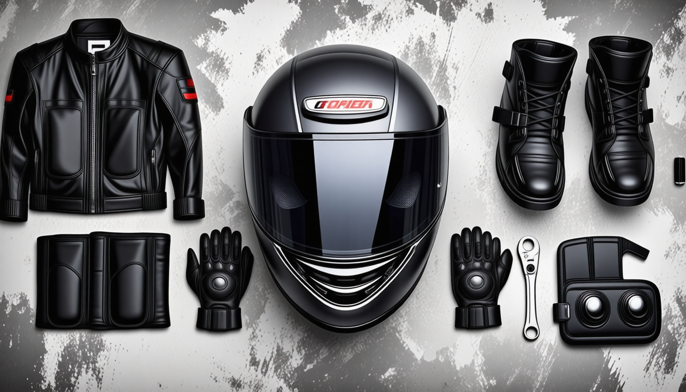 découvrez le matériel essentiel pour vos leçons de moto : gants, casque, et bien plus pour assurer votre sécurité et confort sur la route.