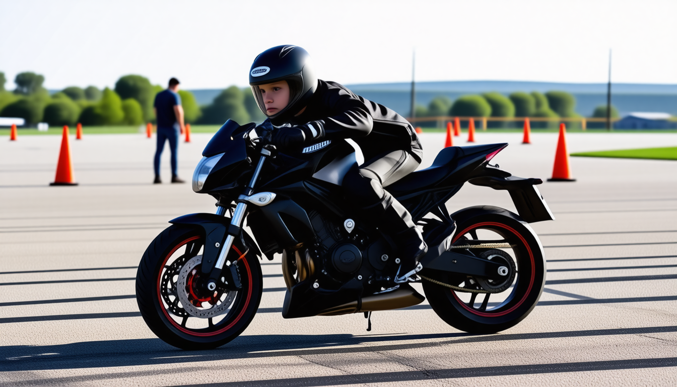 découvrez des astuces essentielles pour les motards débutants afin d'éviter les chutes lors de l'examen de conduite moto et réussir en toute sécurité.