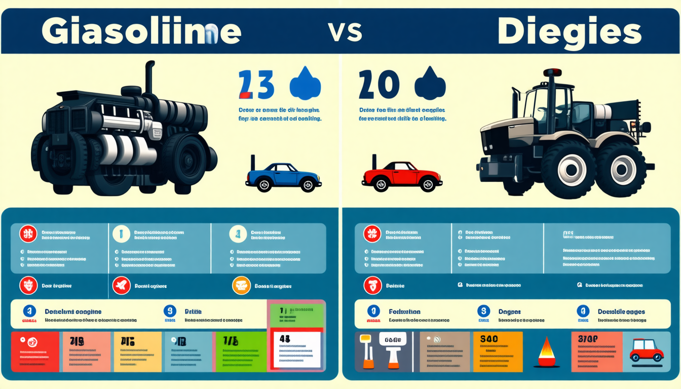 comparez les moteurs essence et diesel pour découvrir quelle alternative offre la meilleure performance, fiabilité et économie selon vos besoins.