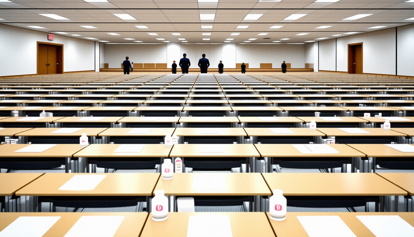 découvrez comment organiser efficacement une session d'examen et découvrez le nombre de candidats pouvant être accueillis chaque jour pour garantir le bon déroulement de l'épreuve.