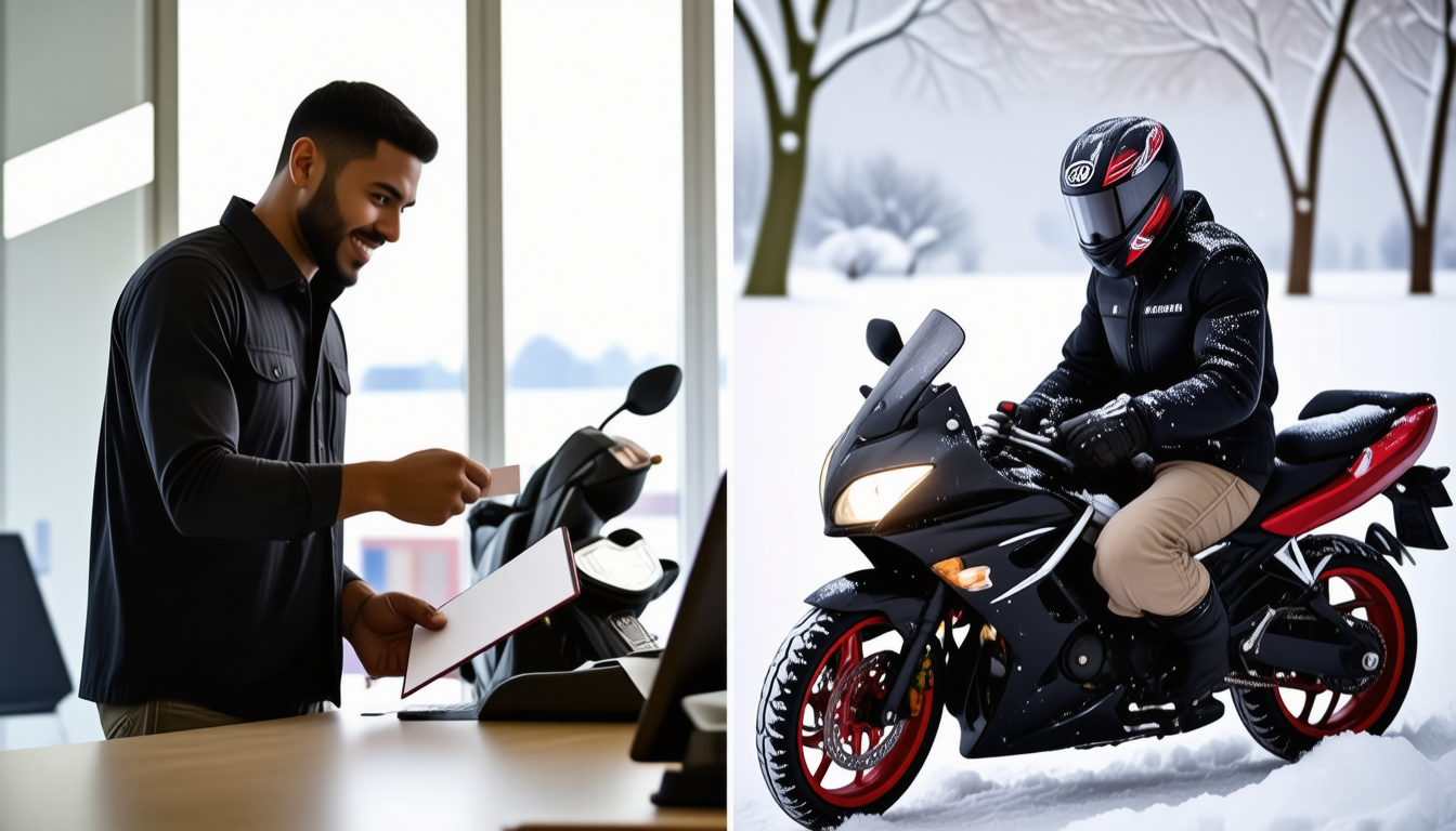 découvrez les avantages de payer votre assurance moto à l'année ou de la suspendre pendant l'hiver, pour faire le choix le plus adapté à vos besoins et économiser.