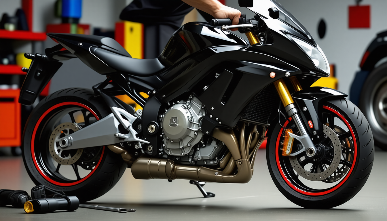 découvrez nos conseils pour réviser efficacement une moto avec carénage intégral et accéder facilement aux zones cachées pour un entretien complet.