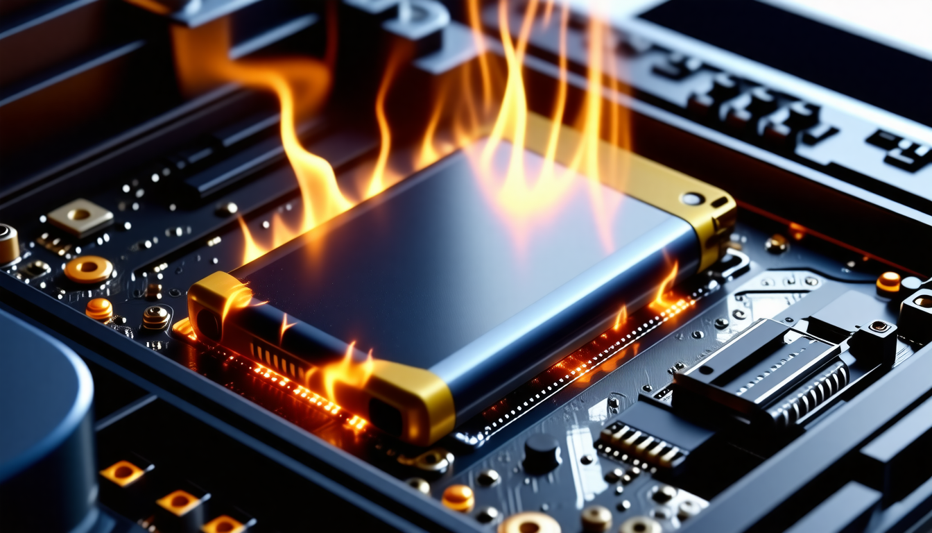 découvrez comment identifier les signes de surchauffe de batterie pour prévenir les risques et assurer la sécurité de vos appareils avant qu'il ne soit trop tard.