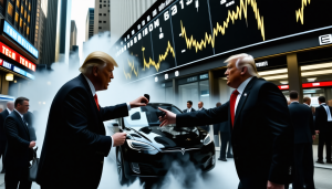 La valorisation de Tesla plonge en un temps record Le marché boursier a été secoué récemment par des nouvelles choquantes concernant Tesla. La valorisation de cette entreprise emblématique a chuté de170 milliards de dollars en raison d&rsquo;une série de tensions [&hellip;]